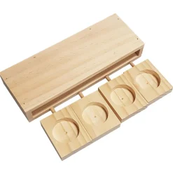 Duvo+ Houten Sniffle `n Snack Puzzle Ben - Speelgoed - 22x8x3.6 cm