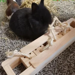 Duvo+ Houten Sniffle `n Snack Puzzle Amy - Speelgoed - 37x8.5x6.5 cm