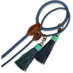 Dwam Looplijn Buster Touw Blauw - Hondenriem