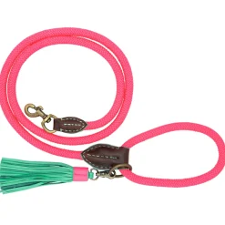 Dwam Looplijn Sugarbabe Touw Pink - Hondenriem