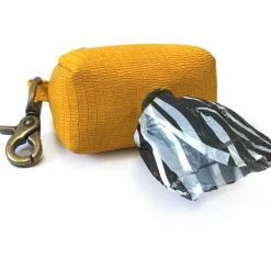 Dwam Poepzakjes Houder Bibi - Hondenpoepzakjes - 8x15 cm Oker