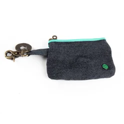 Dwam Poepzakjes Houder Denim - Hondenpoepzakjes - 8x14 cm Blauw