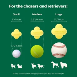 Earth Rated Fetch Toy Geel - Hondenspeelgoed