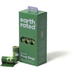 Earth Rated Poepzakjes Navulling Lavendel - Hondenpoepzakjes - 21 rol