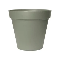 Easyday Bloempot Smile - Buiten - Ø40x35 cm Olijfgroen