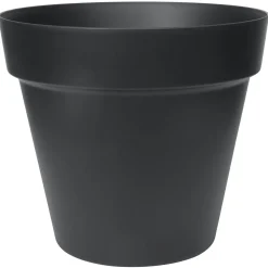 Easyday Bloempot Smile Zwart - Bloempotten