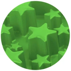 Eat Slow Live Longer Anti-Schrok Voerbak Ster Groen - Hondenvoerbak