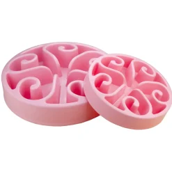 Eat Slow Live Longer Original - Hondenvoerbak - Ø30 cm Pink L