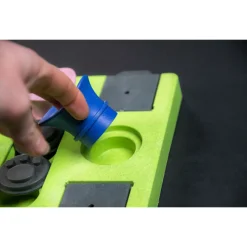 Eat Slow Live Longer Puzzle Rectangle - Hondenspeelgoed - 26x25x5 cm Groen