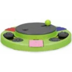 Eat Slow Live Longer Puzzle Circle - Hondenspeelgoed - Ø27x5 cm Groen
