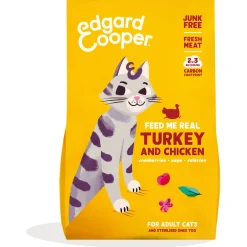 Edgard&Cooper Adult Kalkoen&Kip - Kattenvoer