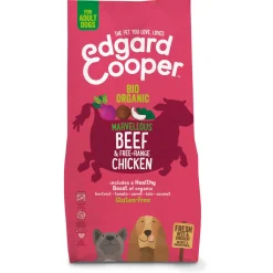 Edgard&Cooper Bio Organic Beef Adult Rund&Kip&Rode Biet - Hondenvoer