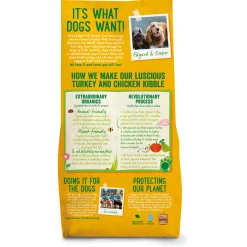 Edgard&Cooper Bio Organic Turkey Adult Kalkoen&Kip&Wortel - Hondenvoer