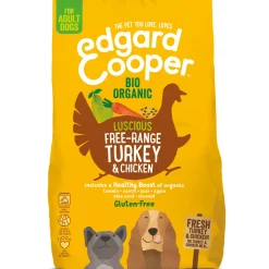 Edgard&Cooper Bio Organic Turkey Adult Kalkoen&Kip&Wortel - Hondenvoer