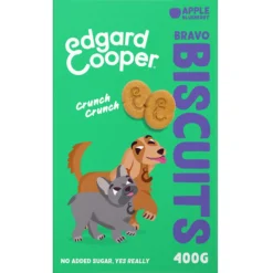 Edgard&Cooper Biscuit - Hondensnacks - Appel 400 g