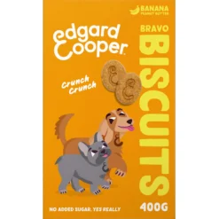 Edgard&Cooper Biscuit - Hondensnacks - Banaan 400 g