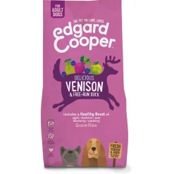 Edgard&Cooper Delicious Venison Adult Hert&Eend&Appel - Hondenvoer