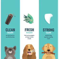 Edgard&Cooper Doggy Dental Aardbei&Mint - Hondensnacks