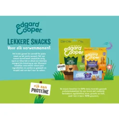 Edgard&Cooper Duck & Chicken Bites - Hondensnacks - Eend Kip Pompoen 50 g