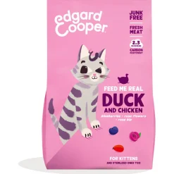 Edgard&Cooper Kitten Eend&Kip - Kattenvoer