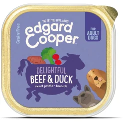 Edgard&Cooper Kuipje Beef Duck Adult - Hondenvoer - Rund Eend Bataat 150 g Graanvrij