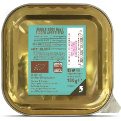 Edgard&Cooper Kuipje Bio Fish Adult - Hondenvoer - Vis Venkel Wortel 100 g Biologisch