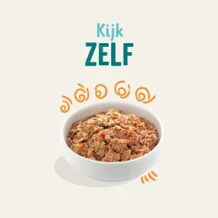 Edgard&Cooper Kuipje Chicken Turkey Adult - Hondenvoer - Kip Kalkoen Appel 300 g Graanvrij