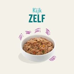 Edgard&Cooper Kuipje Game Duck Adult - Hondenvoer - Wild Eend Cranberry 300 g Graanvrij