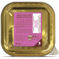 Edgard&Cooper Kuipje Game Duck Adult - Hondenvoer - Wild Eend Cranberry 150 g Graanvrij