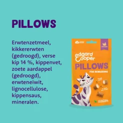 Edgard&Cooper Pillows - Kattensnack - Kip 60 g