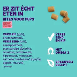 Edgard&Cooper Puppy Bites Small Eend - Hondensnacks