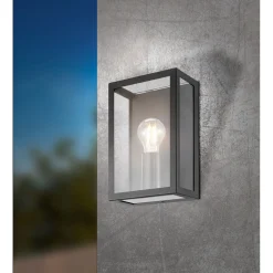 Eglo Wandlamp Alamonte - Buitenverlichting - Zwart