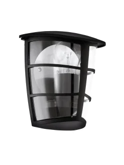 Eglo Wandlamp Aloria - Buitenverlichting - Zwart