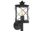 Eglo Wandlamp Hilburn Opwaarts - Buitenverlichting - Zwart