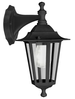 Eglo Wandlamp Laterna Neerwaarts - Buitenverlichting - Zwart