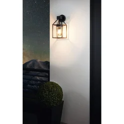Eglo Wandlamp Trecate - Buitenverlichting - Zwart