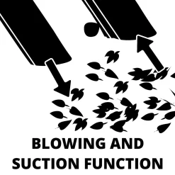 Einhell Bladblazer En -Zuiger Gc-El 3024e - Bladblazer - 3000 Watt