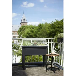 Elho Green Basics Kweektafel - Kweekbenodigdheden - 75.5x36.5x65.1 cm Zwart