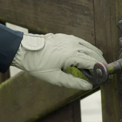 Elt Rijhandschoen Allrounder Stras Wit - Ruiteraccessoires