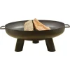 Esschert's Garden Vuurschaal Op Poten - Terrasverwarming - Ø60 cm Zwart