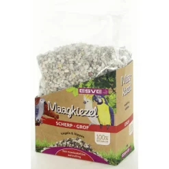 Esve Maki Maagkiezel Grof - Vogelsupplement - 1 kg Grof