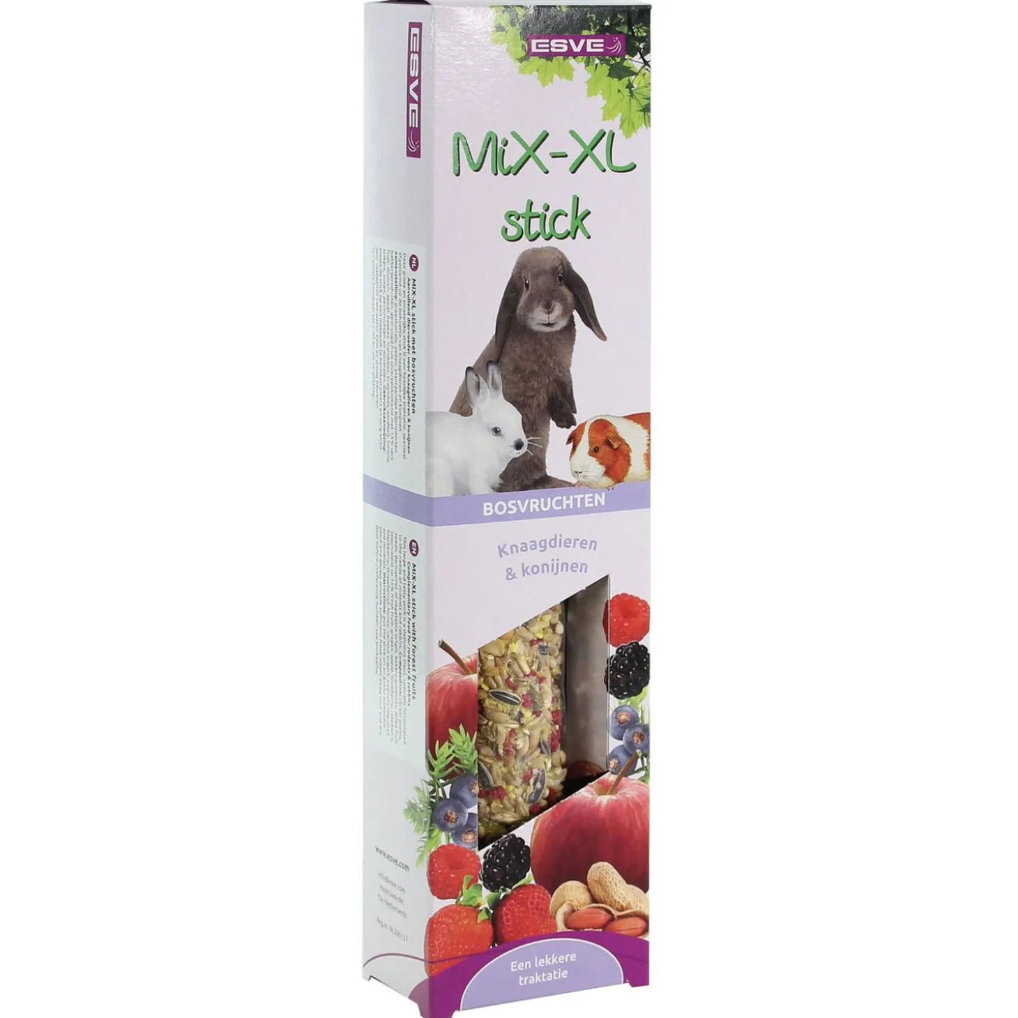 Esve Mix-Xl Knaagdier Bosvruchten - Knaagdiersnack - Bosvruchten 1 stuk