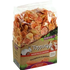 Esve Topping Wortelvlokken - Knaagdiersnack - 150 g