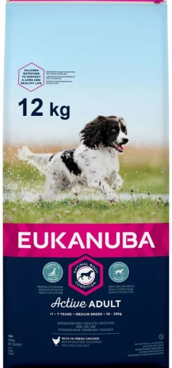 Eukanuba Active Adult Medium Breed Kip - Hondenvoer