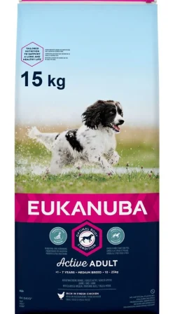 Eukanuba Active Adult Medium Breed Kip - Hondenvoer