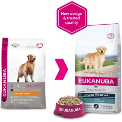 Eukanuba Adult Golden Retriever - Hondenvoer - Kip 12 kg