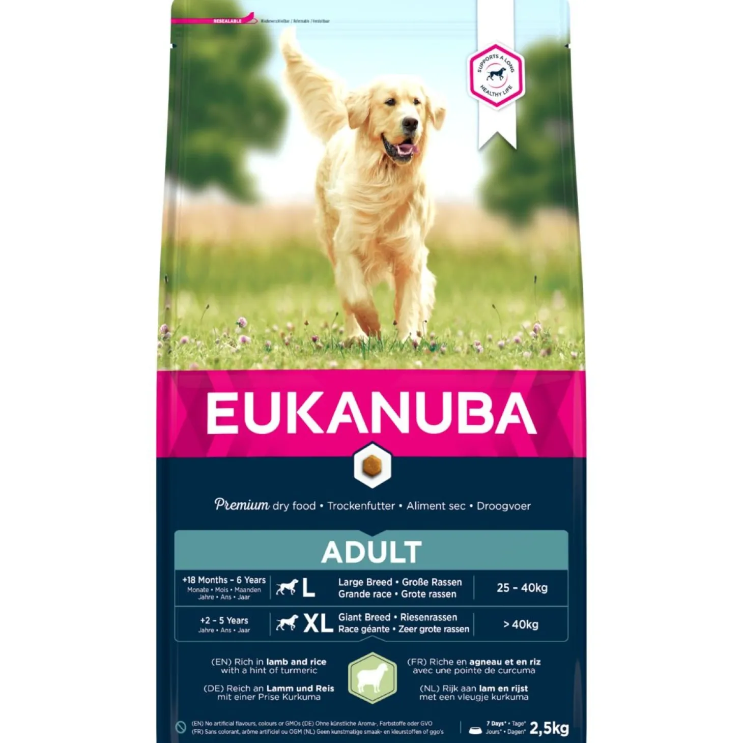 Eukanuba Adult Large Breed Lam&Rijst - Hondenvoer