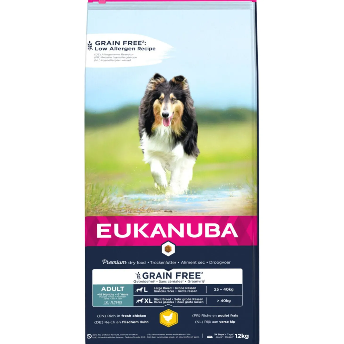 Eukanuba Adult Large Grain Free Kip - Hondenvoer