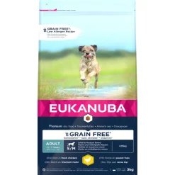 Eukanuba Adult Small Medium Grain Free Kip - Hondenvoer
