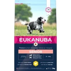 Eukanuba Caring Senior Medium Breed Kip - Hondenvoer
